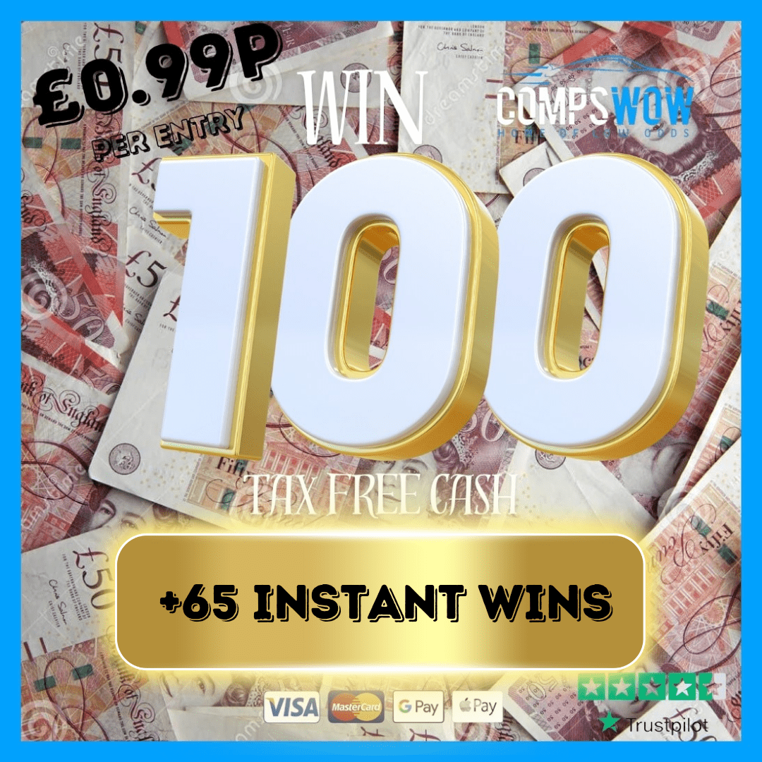 £100 + 65 Instant Wins