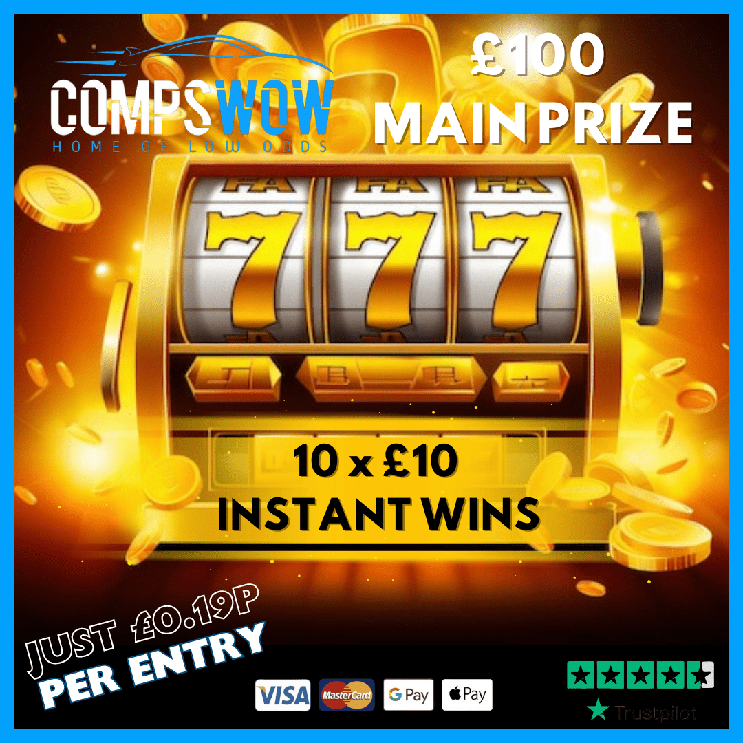 £100 + £10 X 10 Instant Wins