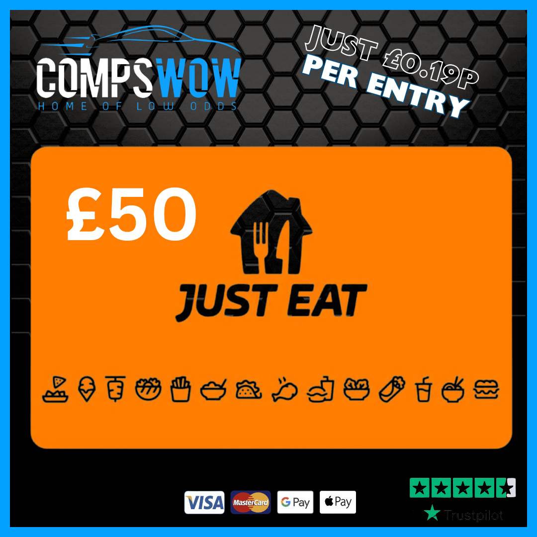 50 JUST EAT VOUCHER COMPSWOW